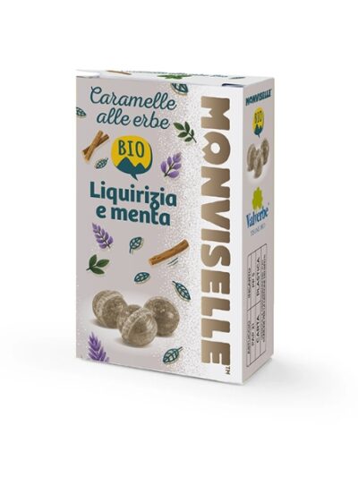 CARAMELLE LIQUIRIZIA E MENTA